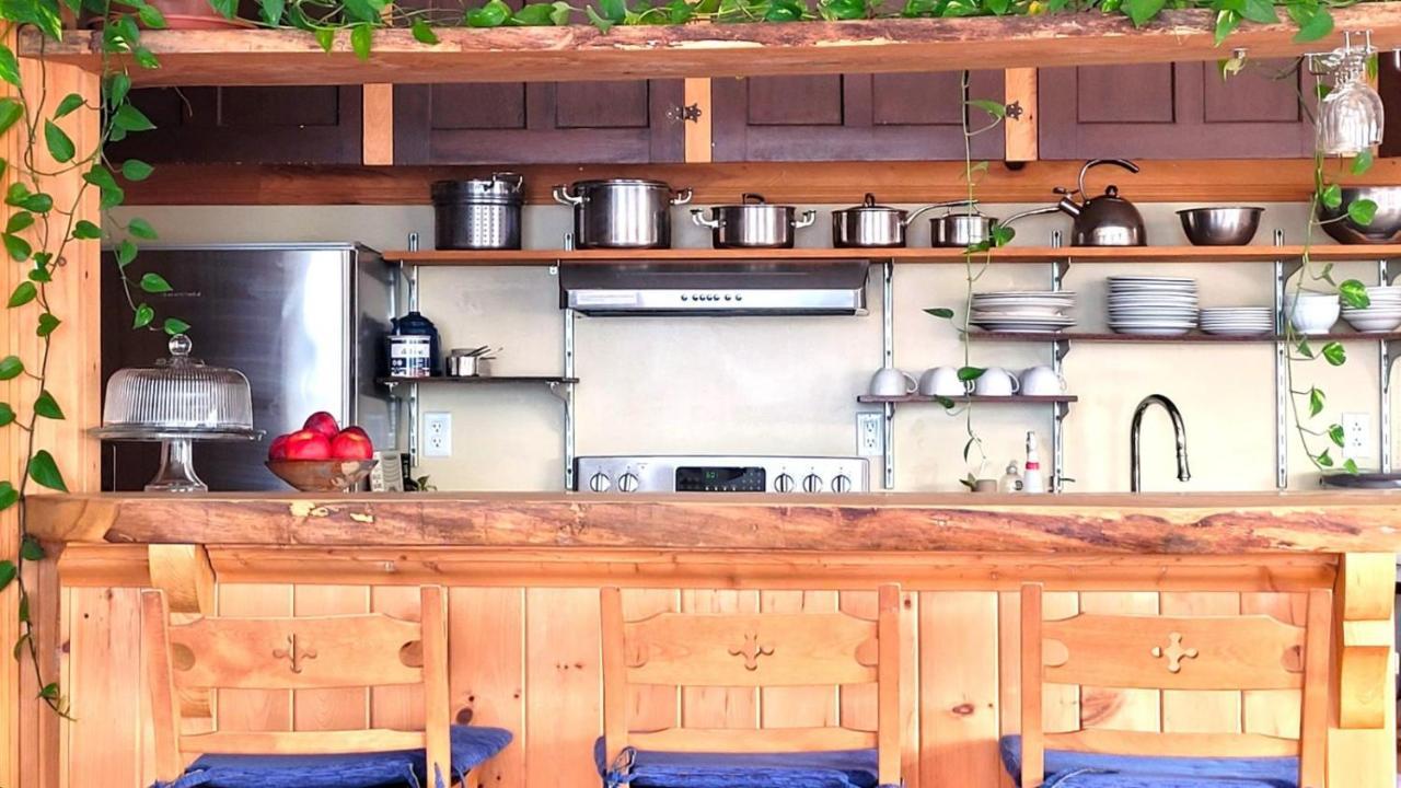 La Vieille Ferme ; l'Écogîte un loft campagnard Saint-Fulgence Extérieur photo