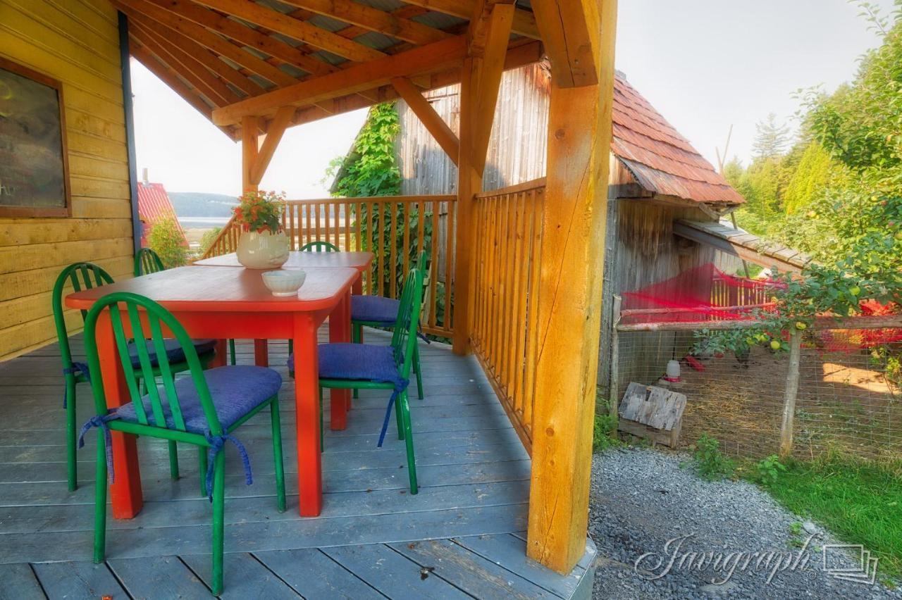 La Vieille Ferme ; l'Écogîte un loft campagnard Saint-Fulgence Extérieur photo